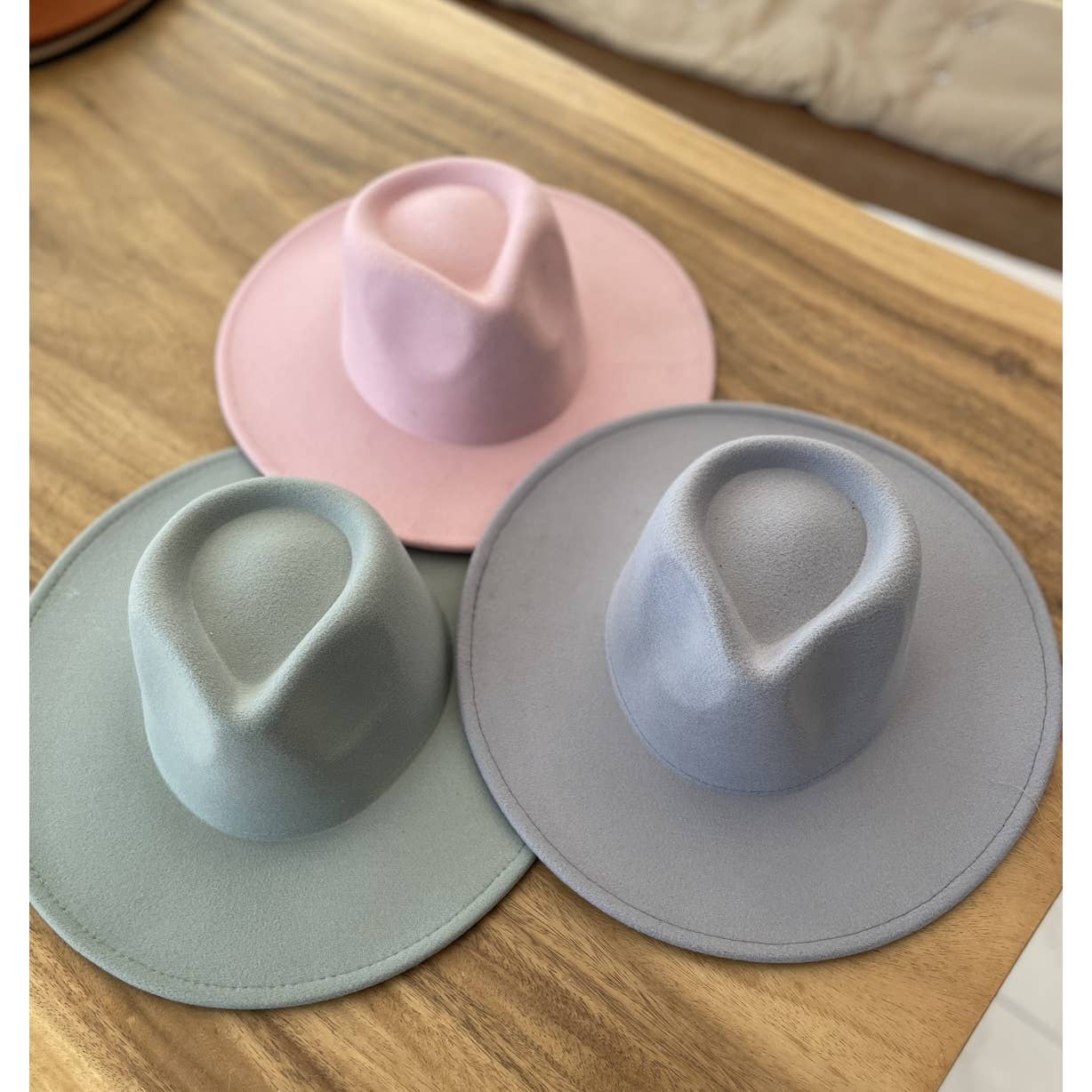 WIDE BRIM DANDY PANAMA HAT FOR WOMEN : ASSORTED A / ONE SIZE