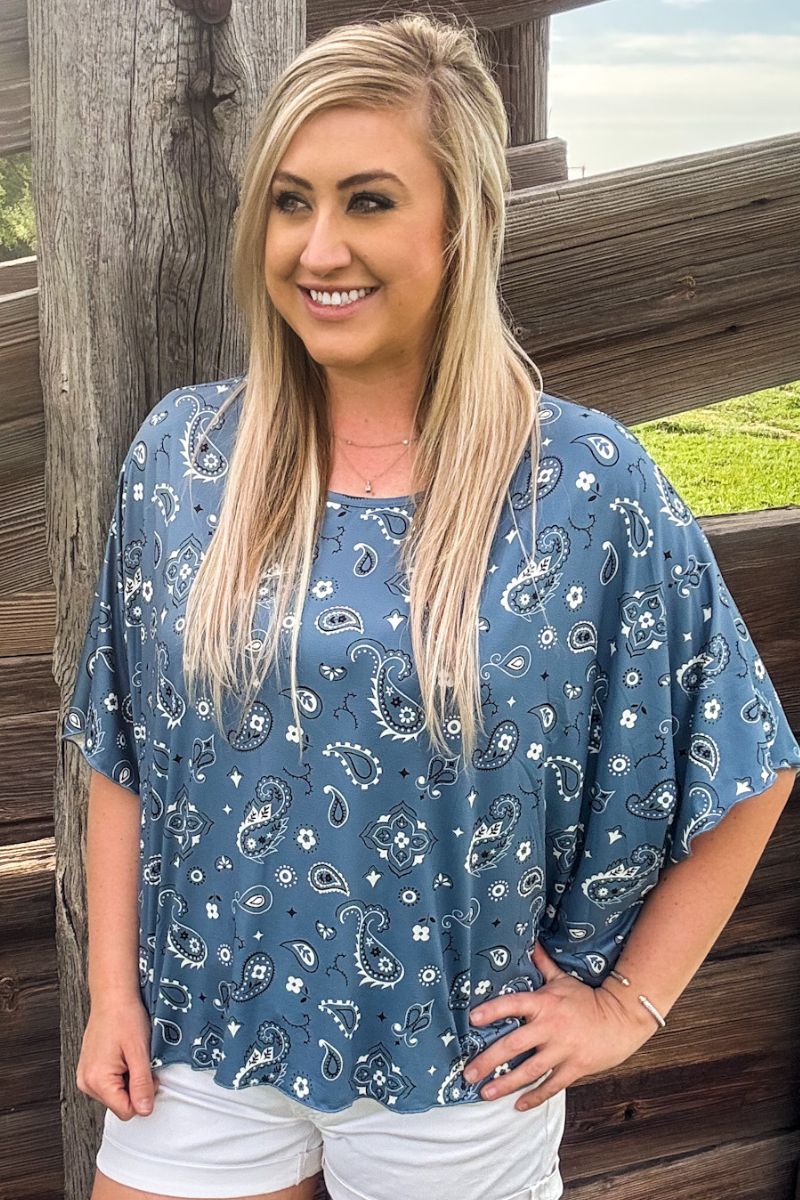 Pretty In Paisley Top