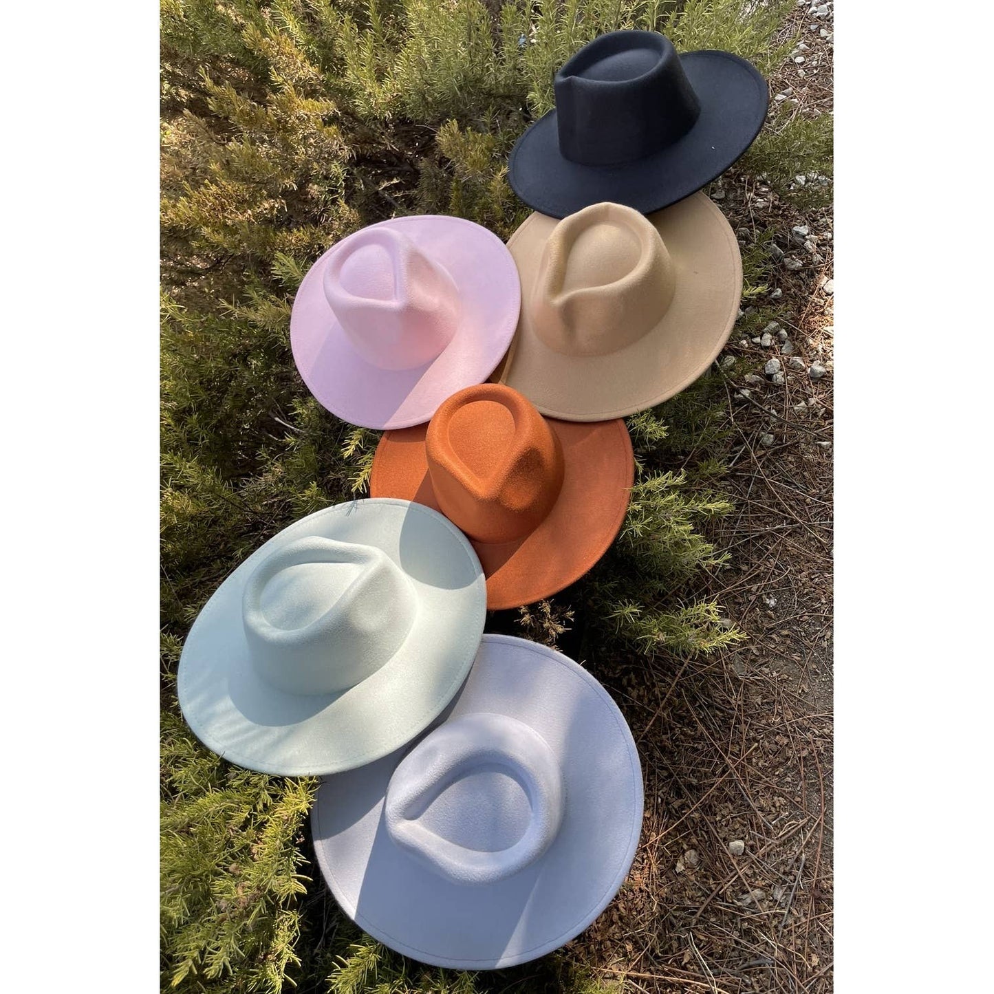 WIDE BRIM DANDY PANAMA HAT FOR WOMEN : ASSORTED A / ONE SIZE