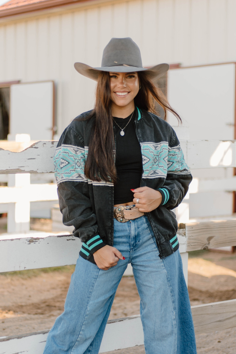 High Desert Horizon Bomber Jacket