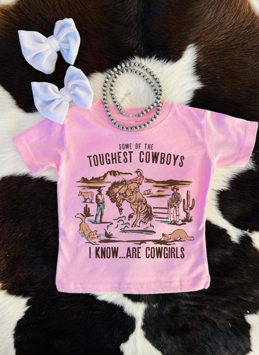 Some of the toughest cowboys are cowgirls: Light Pink