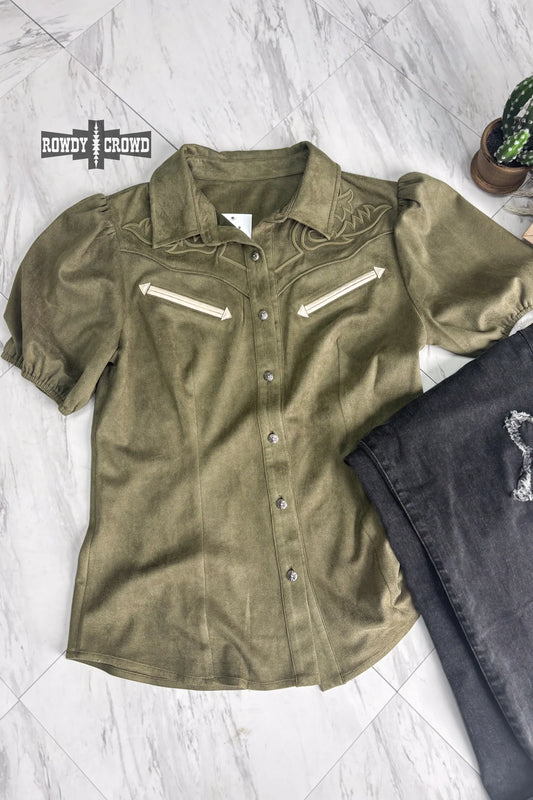 Calaboose Top-Olive