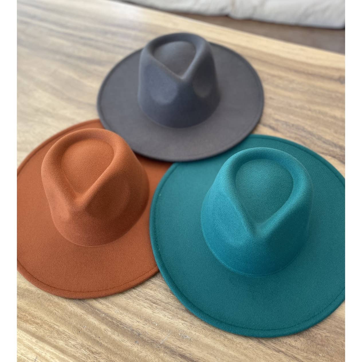 WIDE BRIM DANDY PANAMA HAT FOR WOMEN : ASSORTED A / ONE SIZE